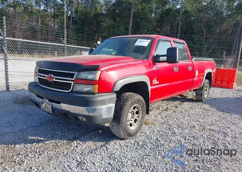 2006 Chevrolet Silverado 3500 Lt3 z USA, uszkodzony, nr VIN 1GCHK33D66F157194